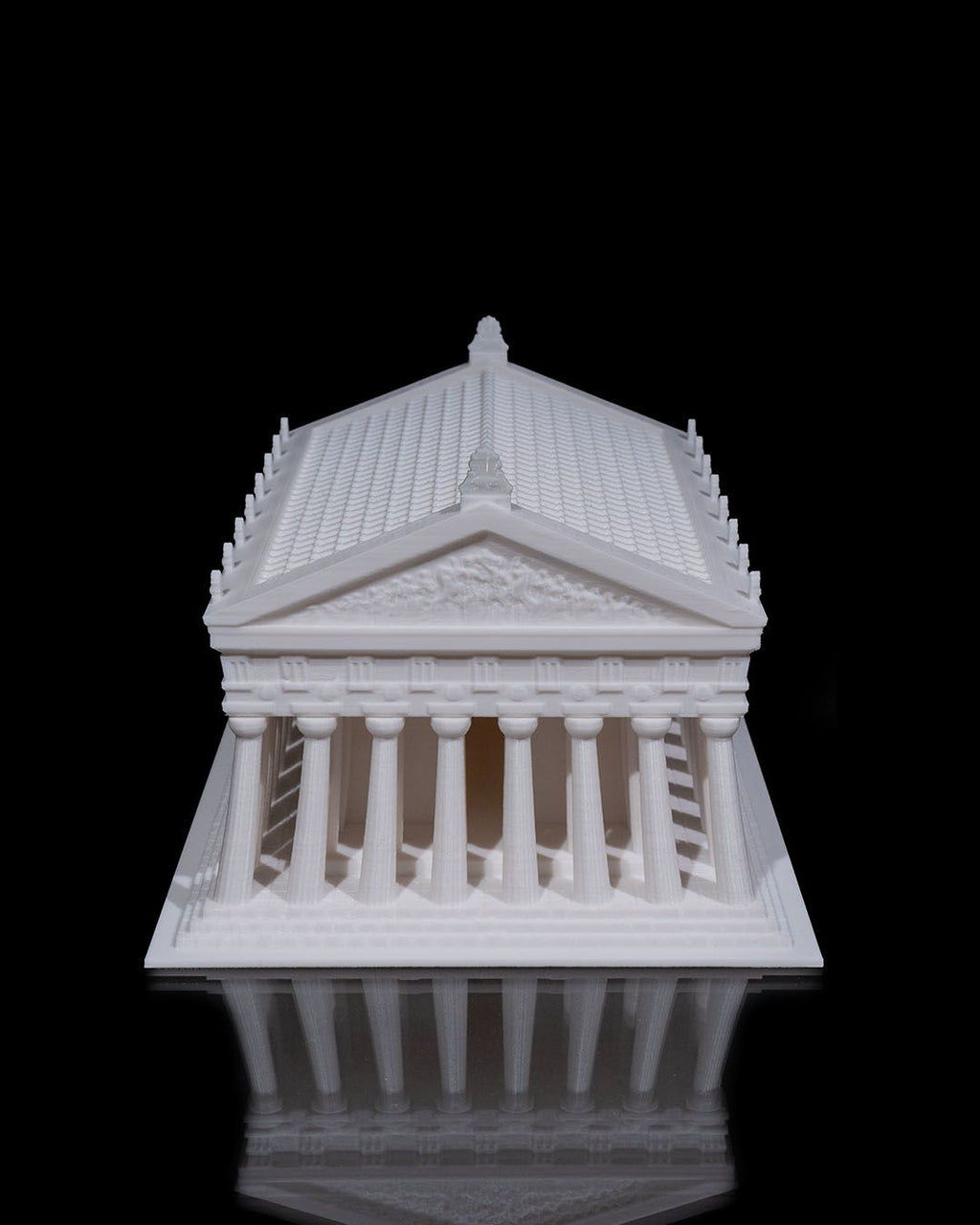 Parthenon Modell Architektur Statue (18 cm lang) – Farbe wählbar - physisches 3D-Modell, Ansicht 3