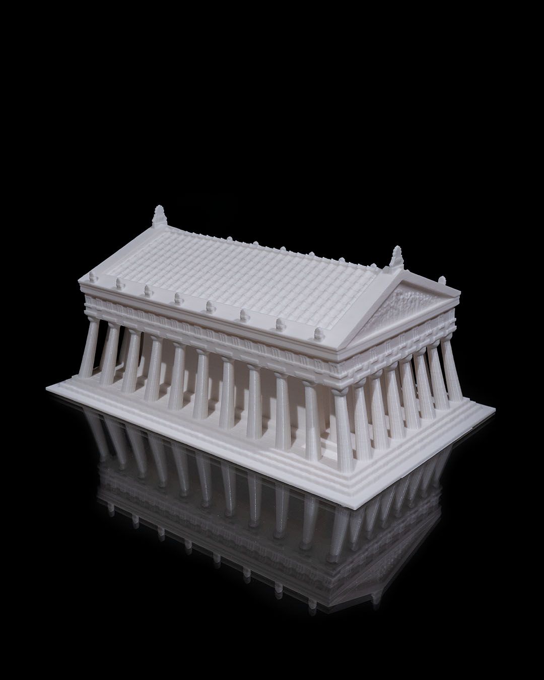 Parthenon Modell Architektur Statue (18 cm lang) – Farbe wählbar - physisches 3D-Modell, Ansicht 5