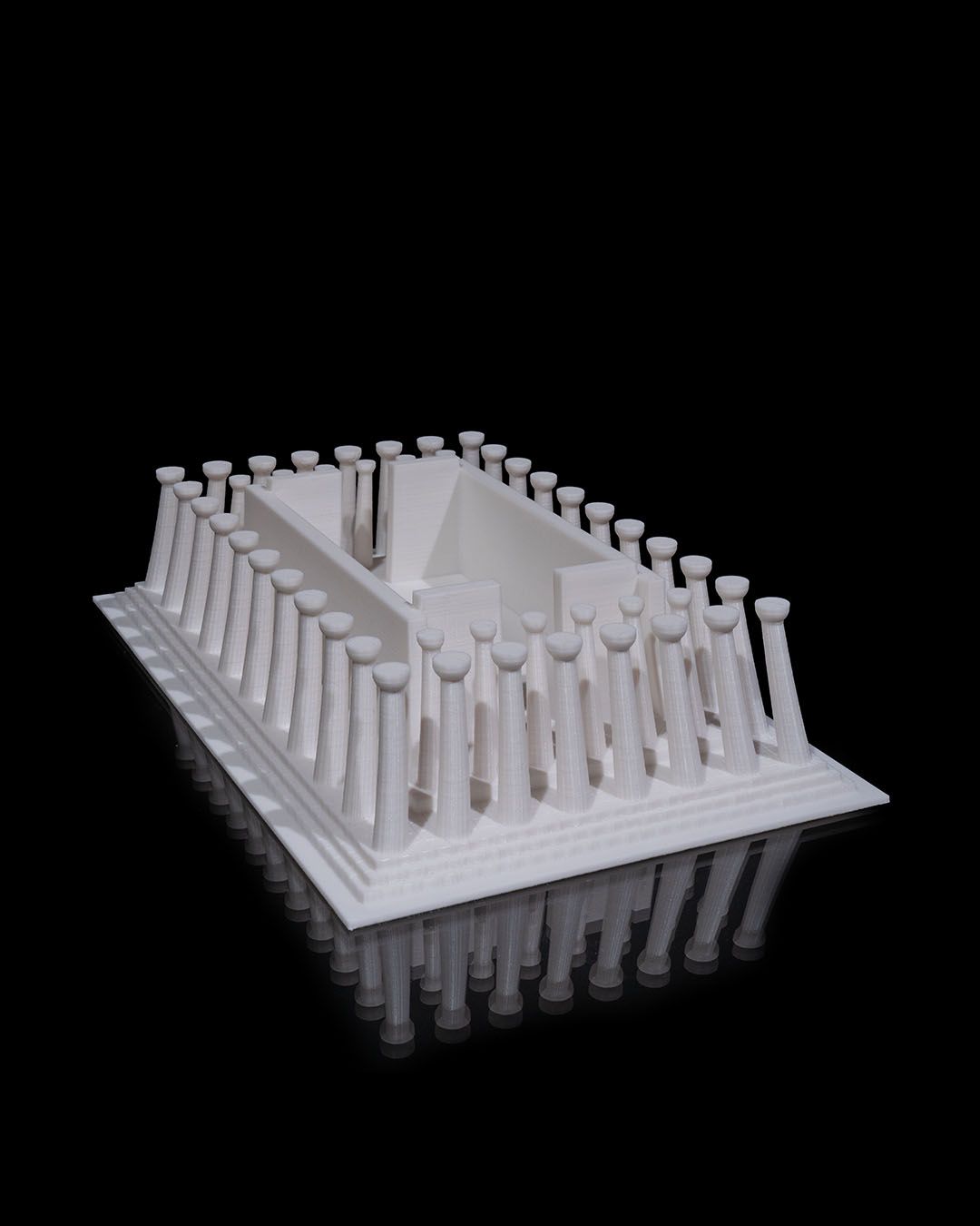 Parthenon Modell Architektur Statue (18 cm lang) – Farbe wählbar - physisches 3D-Modell, Ansicht 7
