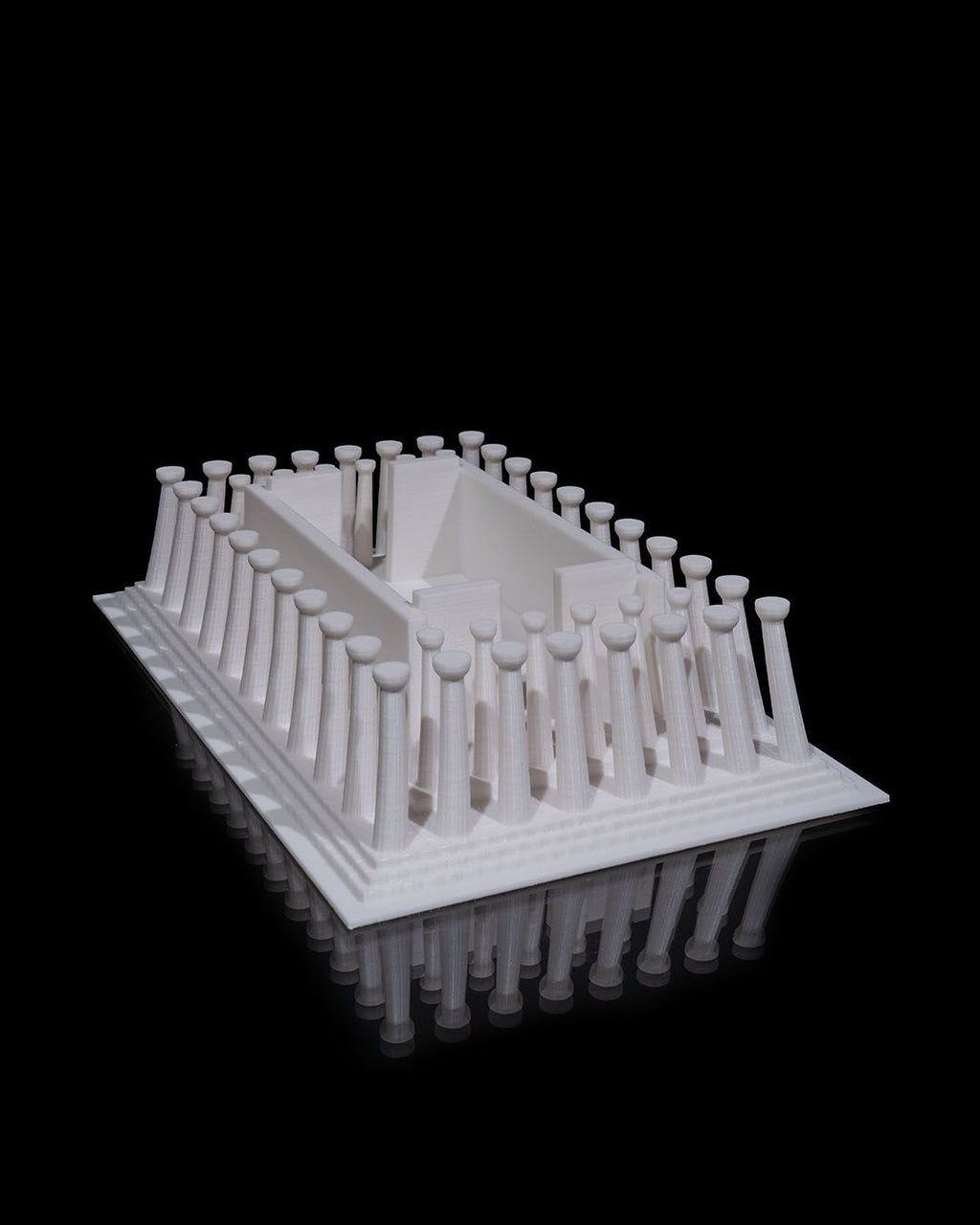Parthenon Modell Architektur Statue (18 cm lang) – Farbe wählbar - physisches 3D-Modell, Ansicht 7