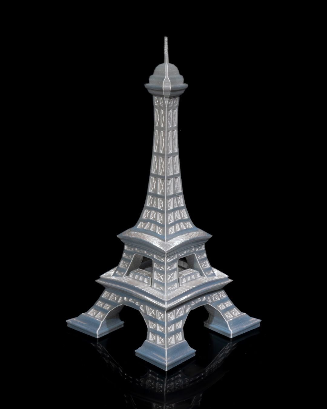 Eiffelturm Statue Tour Eiffel Modell 24 cm – Farbe wählbar - physisches 3D-Modell, Ansicht 4