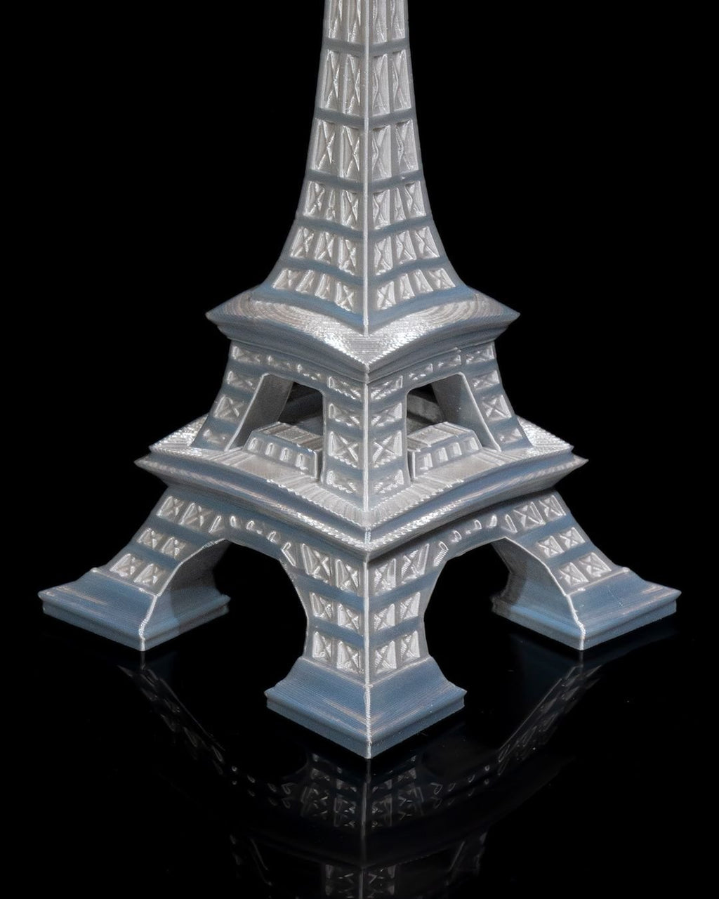 Eiffelturm Statue Tour Eiffel Modell 24 cm – Farbe wählbar - physisches 3D-Modell, Ansicht 6