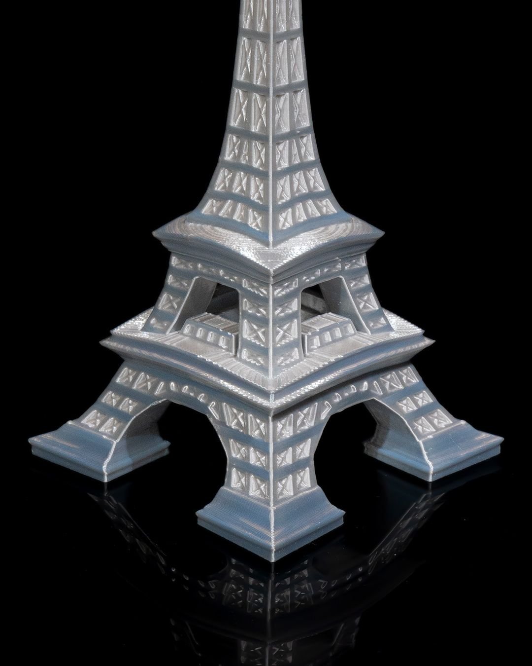 Eiffelturm Statue Tour Eiffel Modell 24 cm – Farbe wählbar - physisches 3D-Modell, Ansicht 6