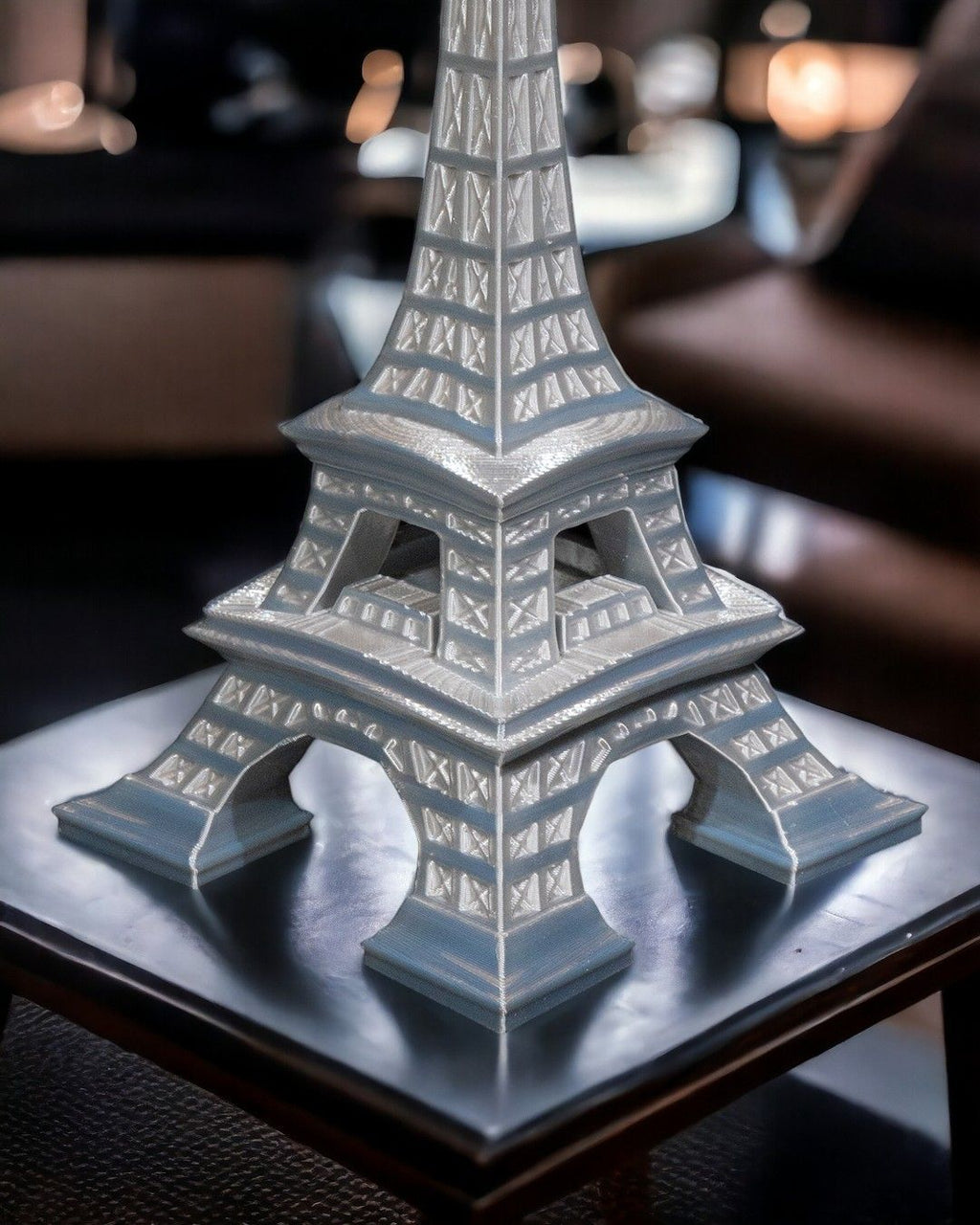 Eiffelturm Statue Tour Eiffel Modell 24 cm – Farbe wählbar - physisches 3D-Modell, Ansicht 2