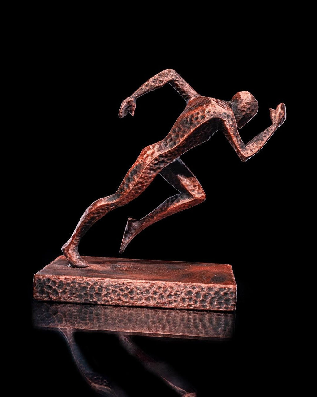 Läufer Figur Maße 15x7x16 cm, PLA handbemalt Made in Germany – Münch3D