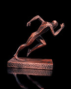 Läufer Figur Maße 15x7x16 cm, PLA handbemalt Made in Germany – Münch3D
