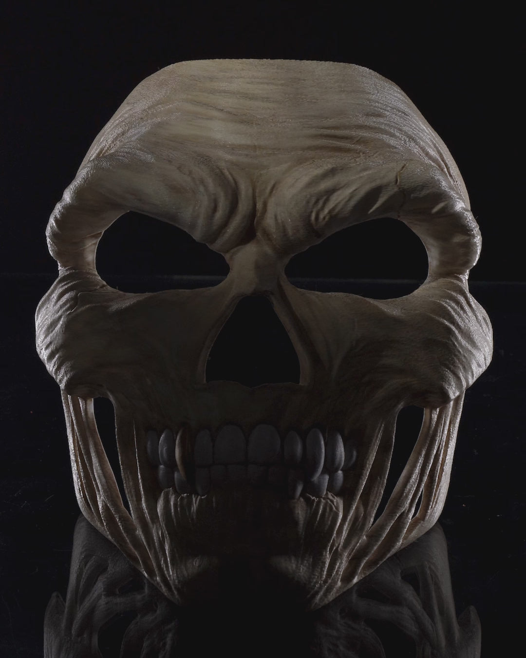 Gruselige Totenkopf Maske – Horror Schädel Maske für Halloween, Cosplay & Kostüm-Events in S, M & L