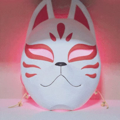 Japanese Kitsune Mask The Fox 31 cm Cosplay &amp; Decoration