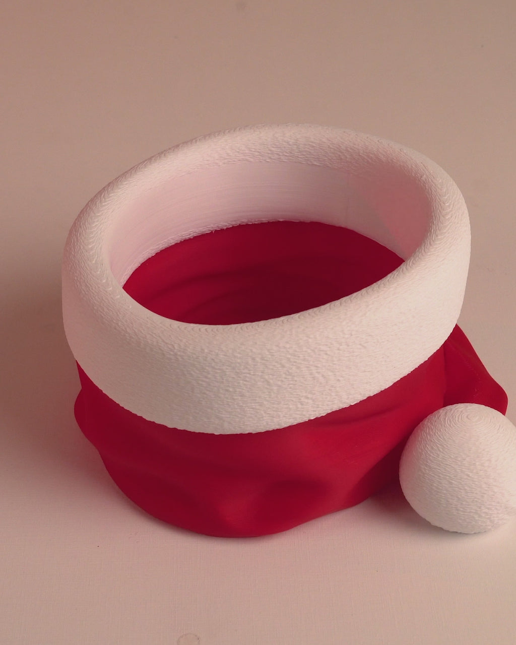 Weihnachtsmann Mütze Schale – Santa Hat Bowl Snacks & Deko