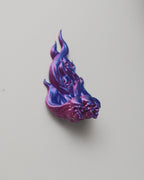 Skullflame Wand-Headset-Halter – Gaming Deko Wunschfarbe 13cm