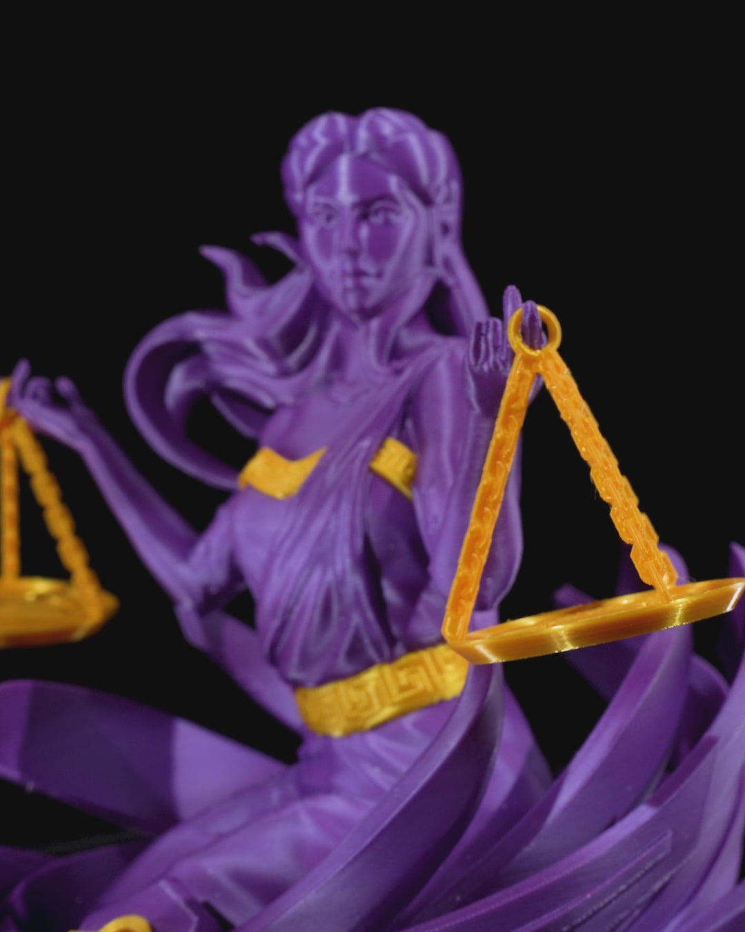 Waage Sternzeichen Figur – Mystisch, elegant & individuell personalisierbar