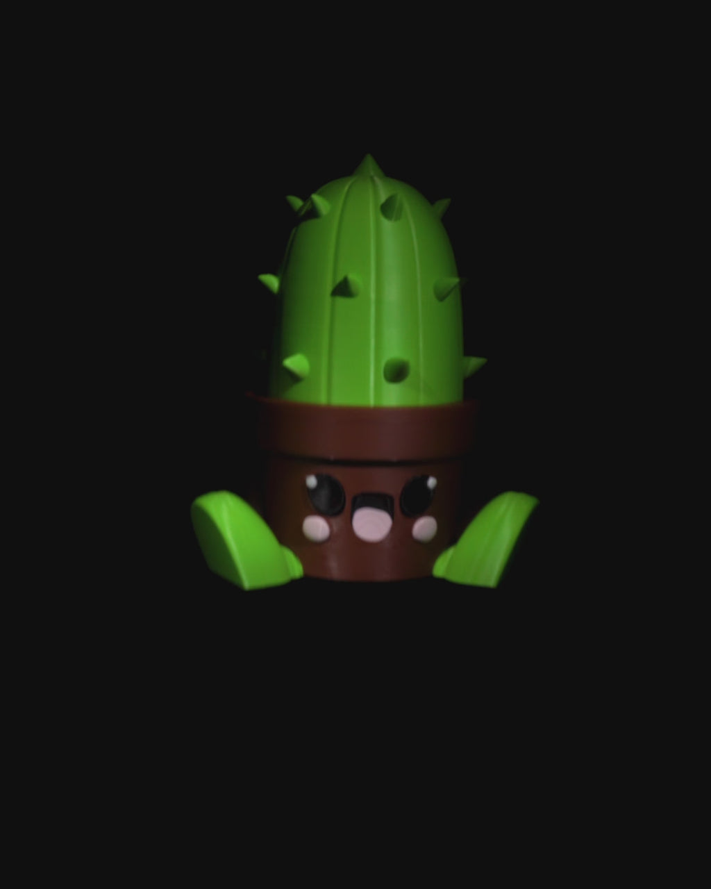 Cute Cactus Headset Holder Kawaii Style 24.5 cm