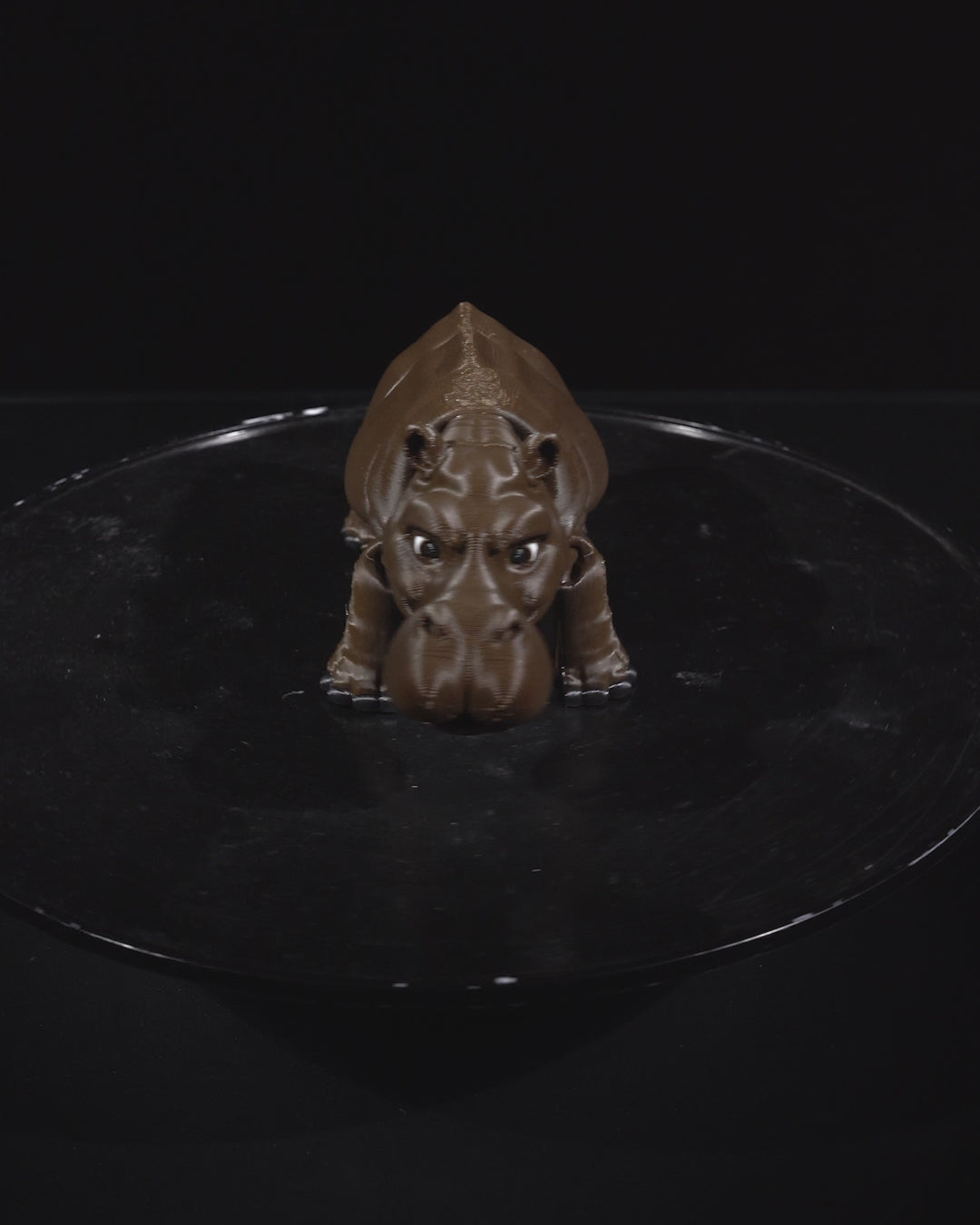 🦛 Bewegliches Nilpferd – Faszinierende Tierfigur für Sammler & Deko-Liebhaber! 🌊