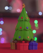 Secret Santa Weihnachtsbaum – Versteckter Weihnachtsmann 19cm