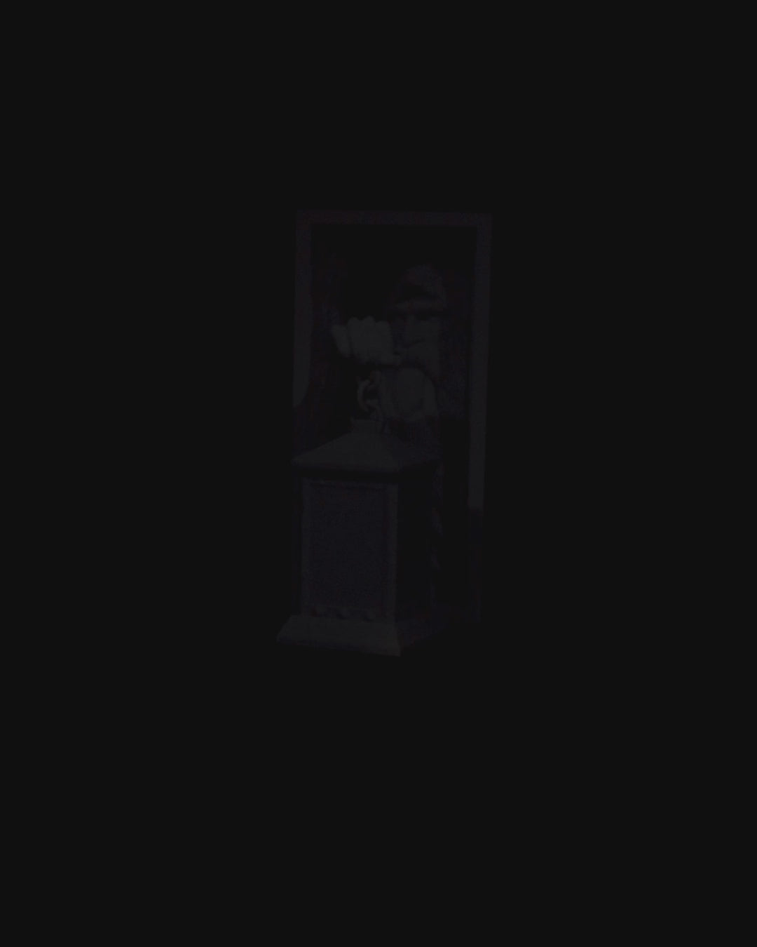 Mystische Zauberer Buchstütze & LED-Lampe – Fantasy Bookend & Nachtlicht für Regal, Wohnzimmer, Büro & Geschenk